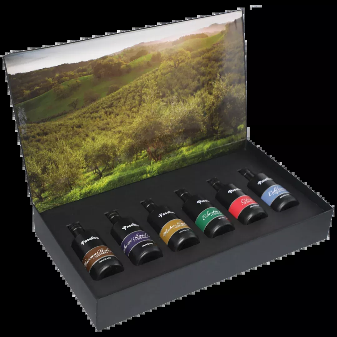 100 mL: 3 Olive Oils & 3 Vinegars