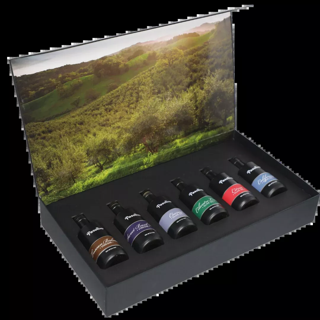 100 mL: 4 Olive Oils & 2 Vinegars