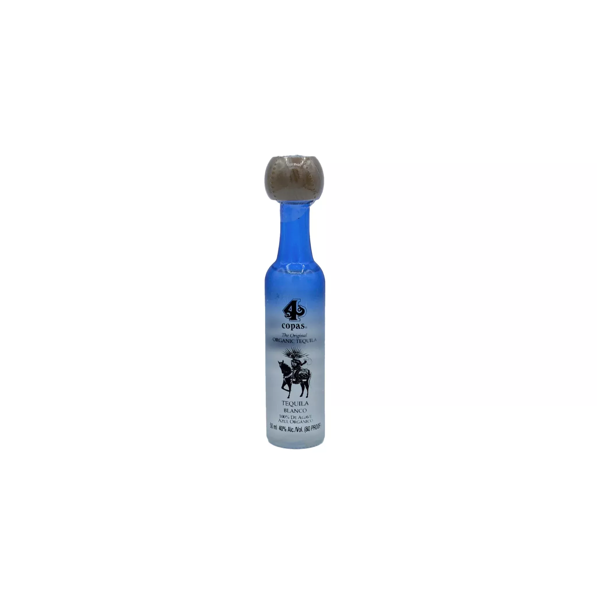 4 COPAS TEQUILA BLANCO MINIATURE 50ml