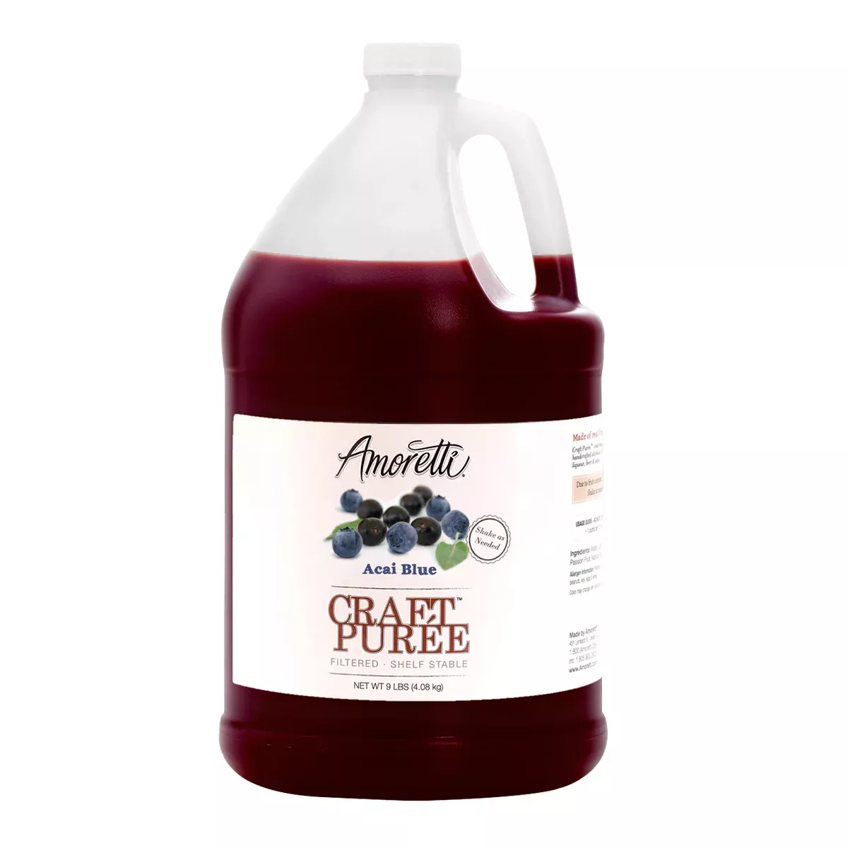 Acai Blue Craft Puree
