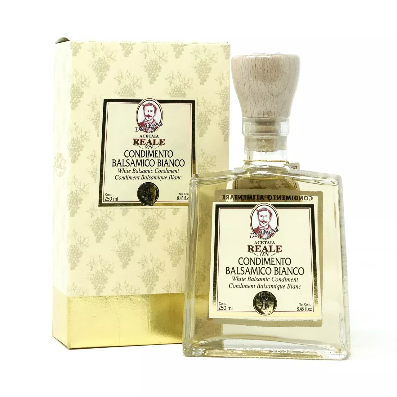 Aged White Balsamic Vinegar in Decorative Box