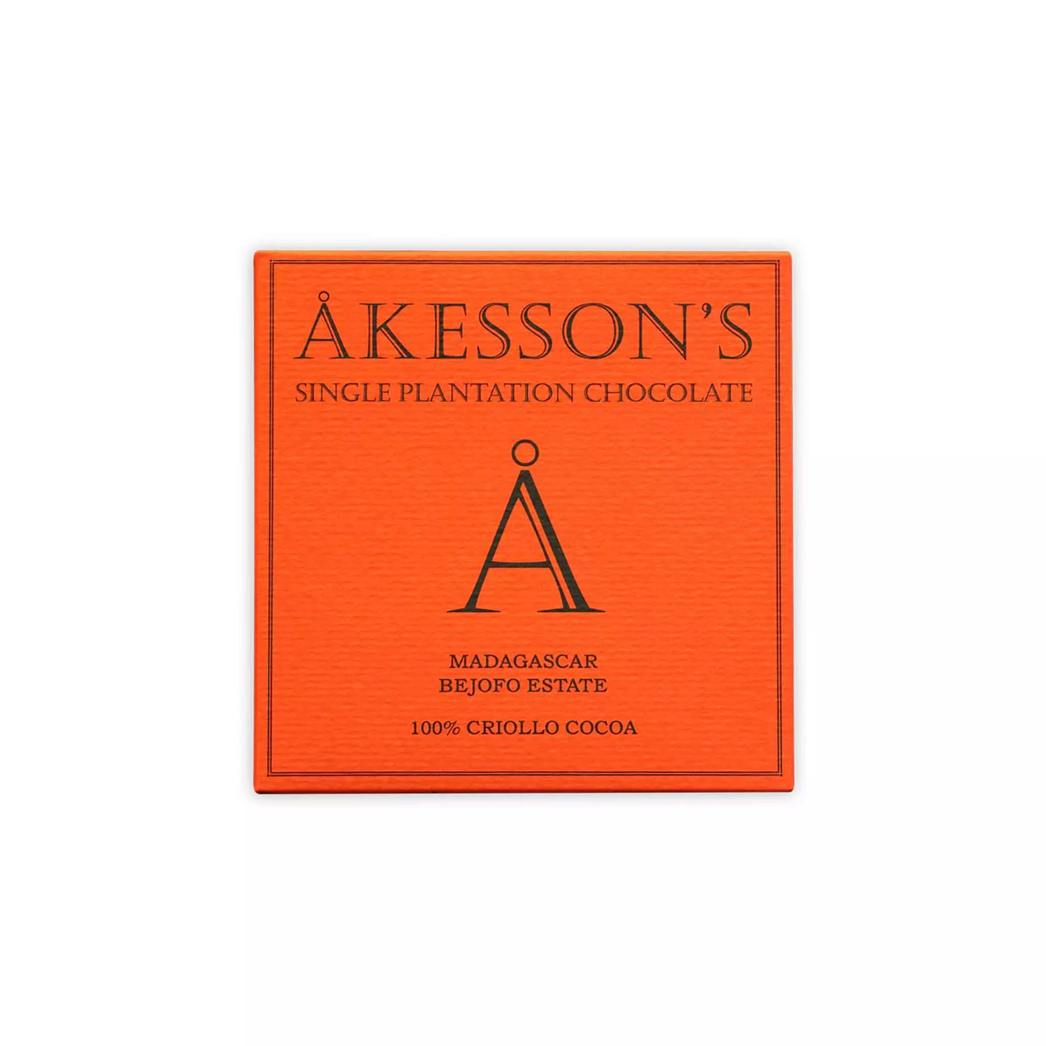 AKESSON'S MADAGASCAR 100% CHOCOLATE CRIOLLO COCOA 60G