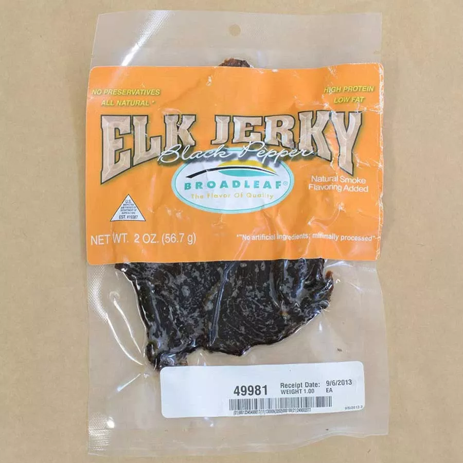 All Natural Elk Jerky