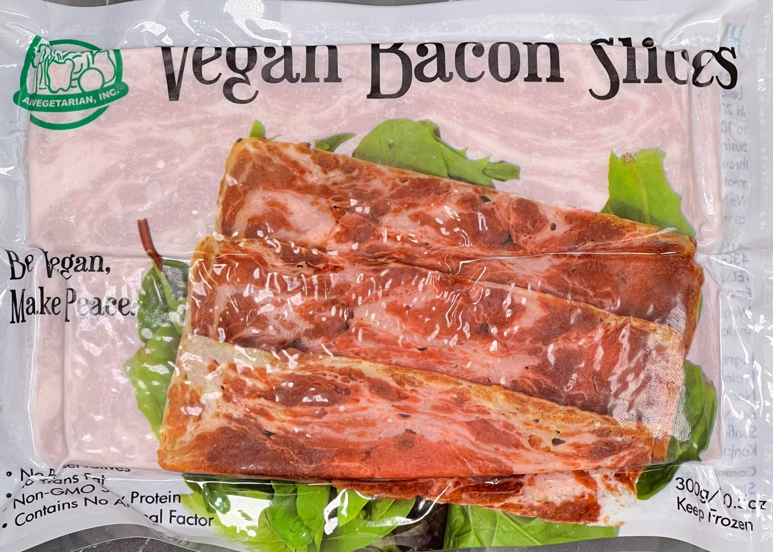 All Vegetarian Bacon Slices