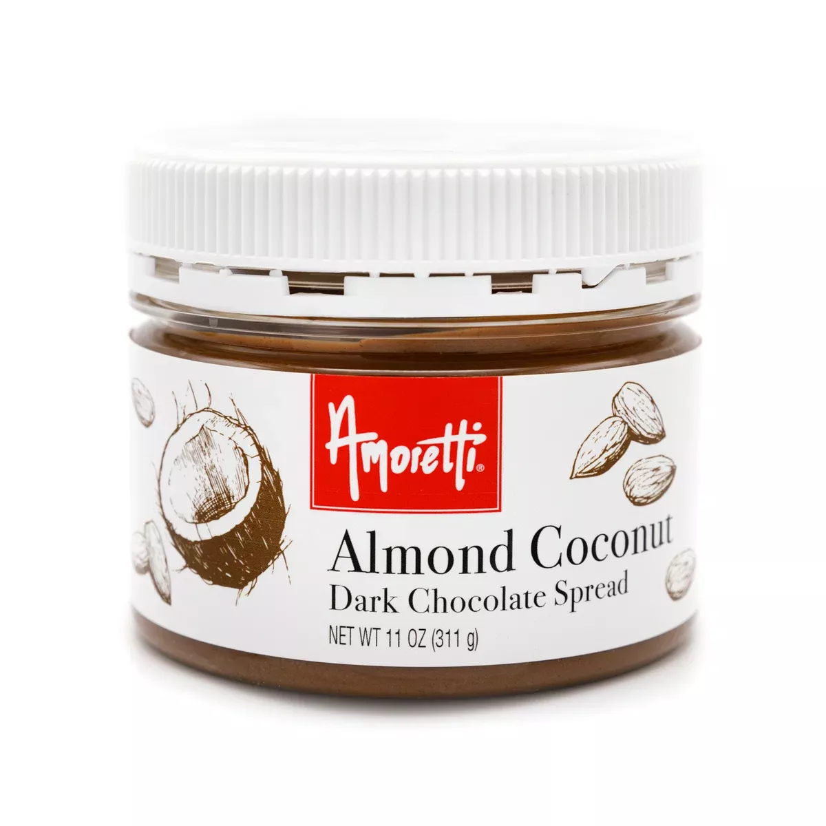 Almond Coconut Dark Chocolate Spread