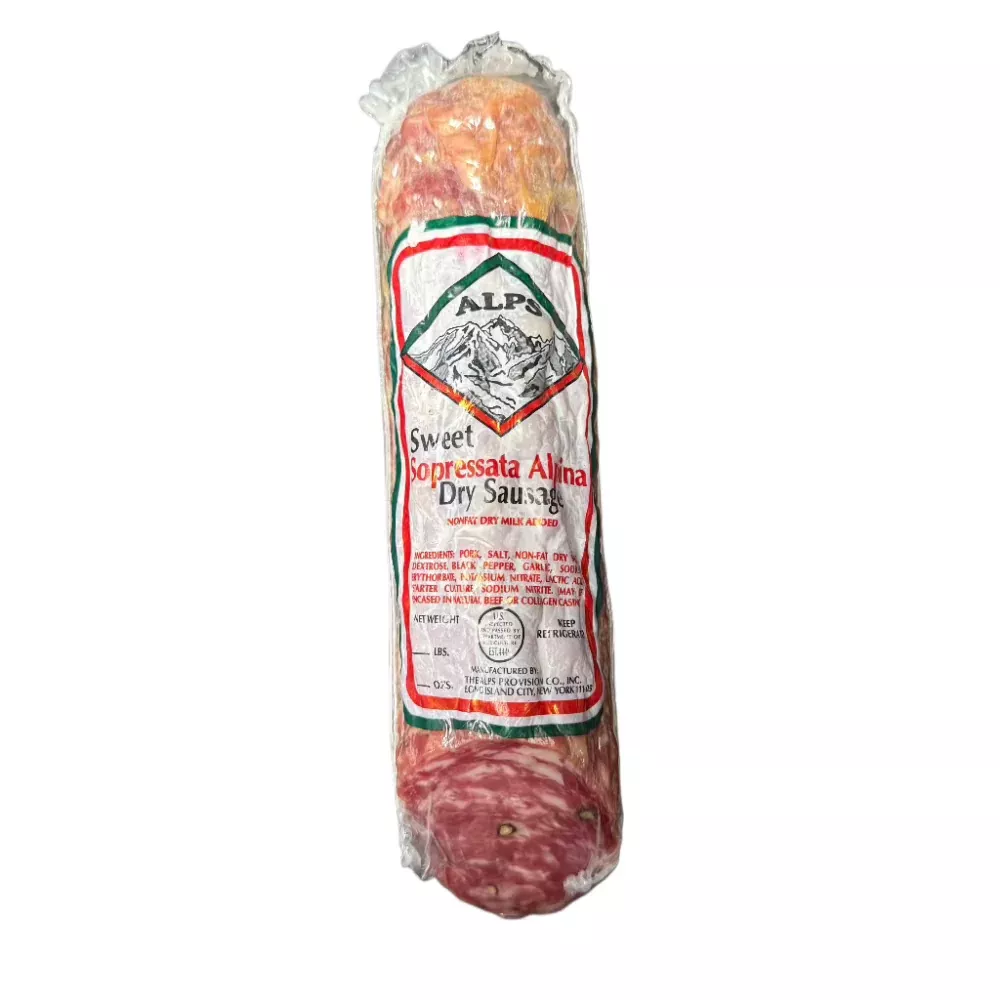 Alps Dry Soppressata Chub, Approx .75 lb