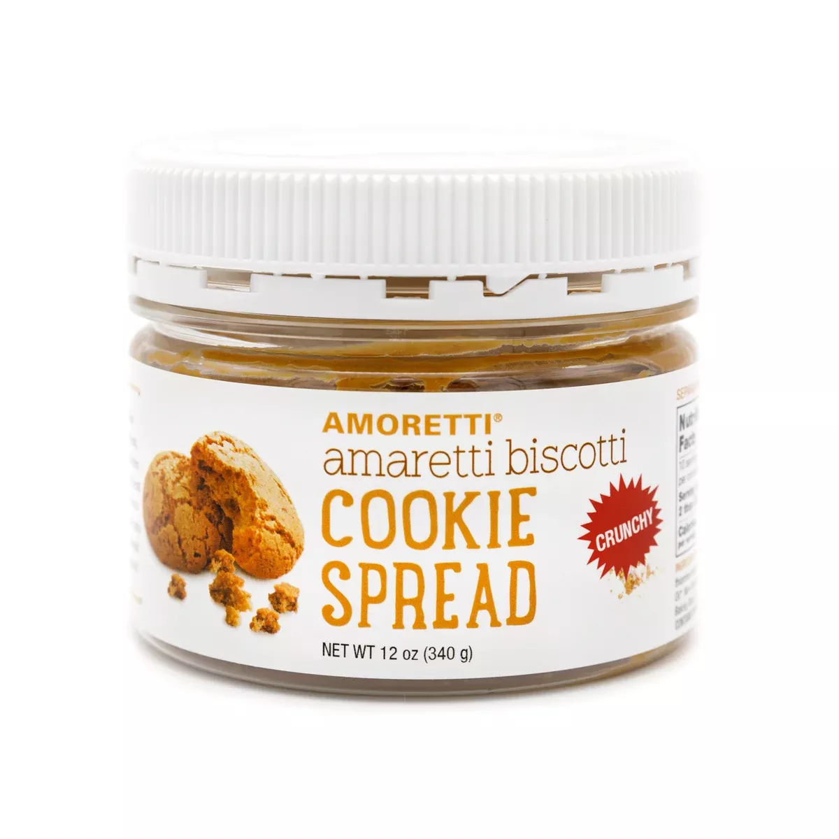 Amaretti Biscotti Crunchy Cookie Spread