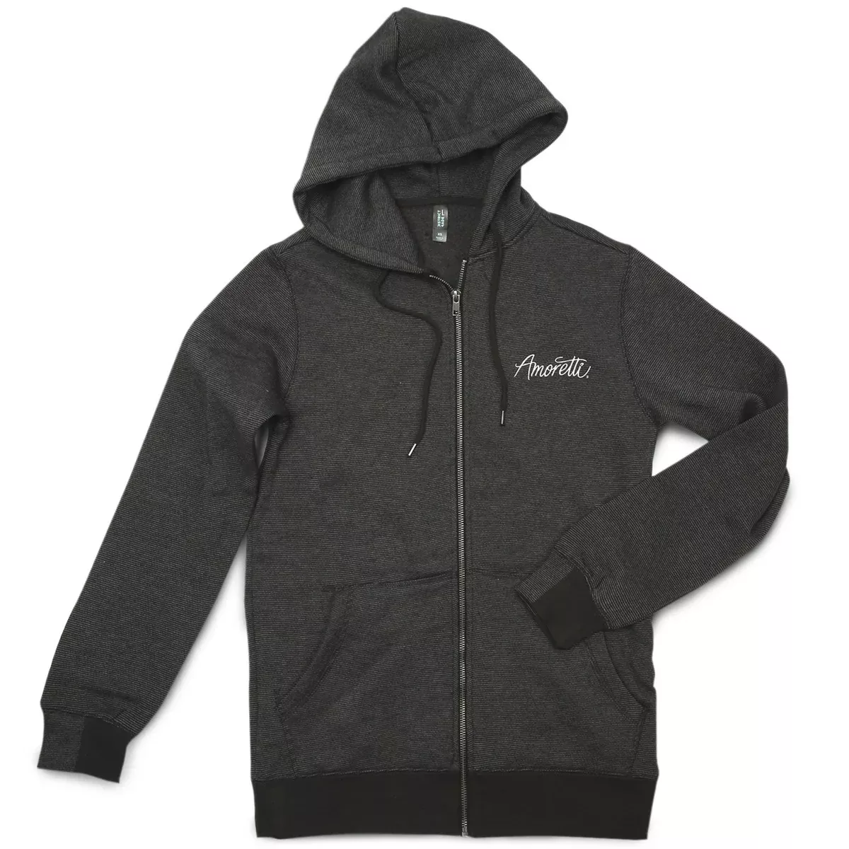 Amoretti Black and Gray Hoodie