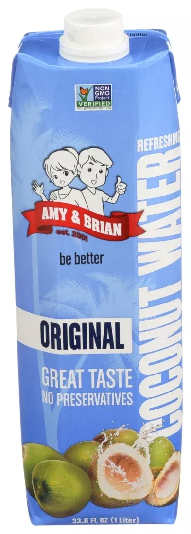 Amy & Brian Orignal Coconut Water 33.oz
