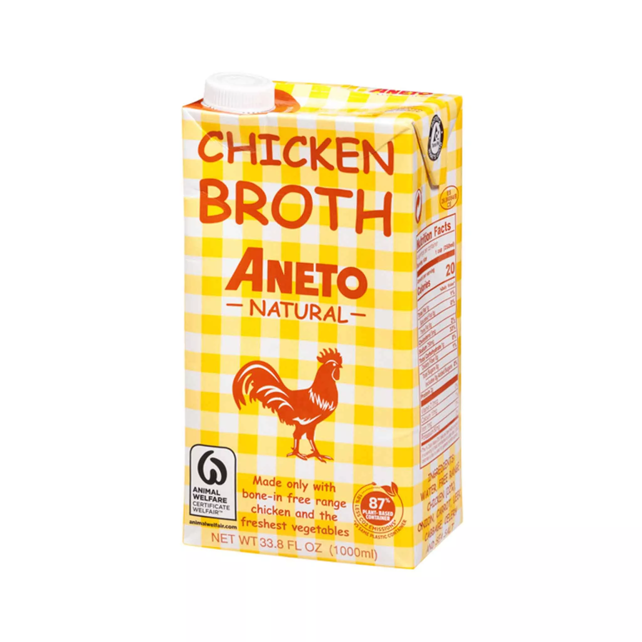 ANETO CHICKEN BROTH 33.8oz