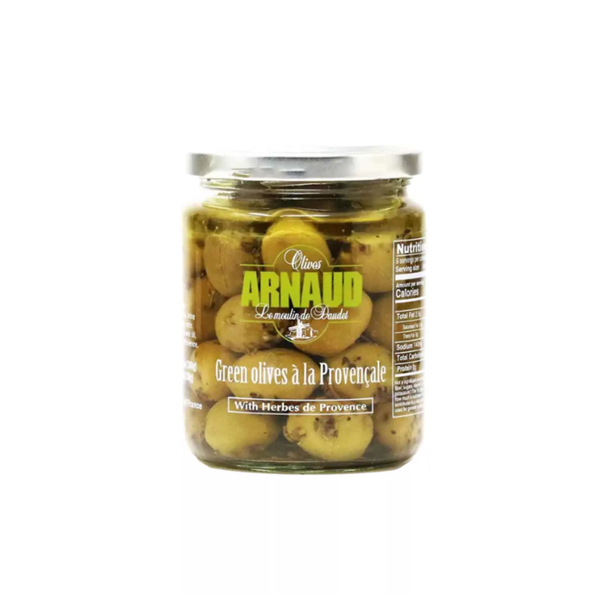 ARNAUD GREEN OLIVES PROVENCAL 9.2oz