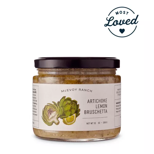 Artichoke Lemon Bruschetta