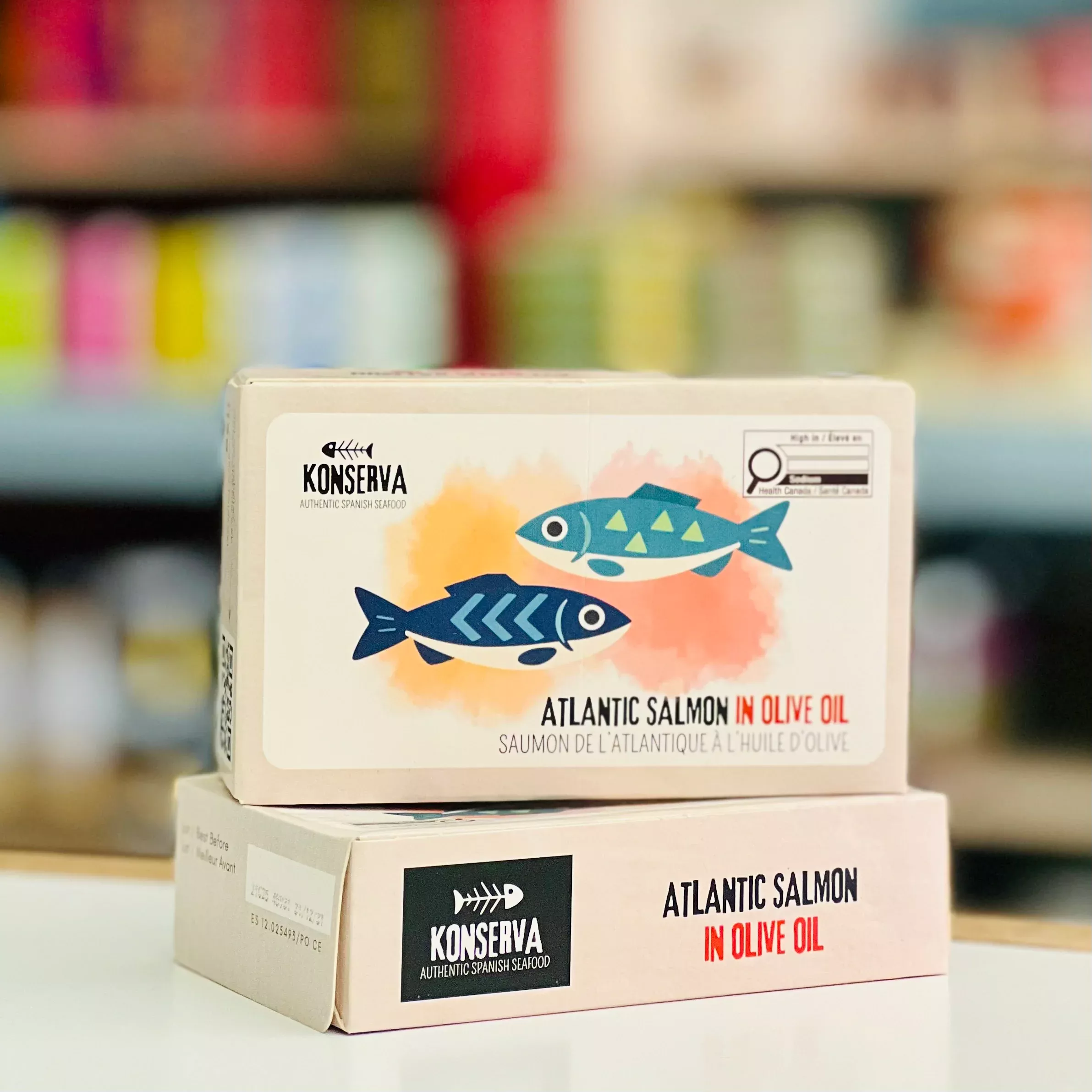 Atlantic Salmon in Olive Oil