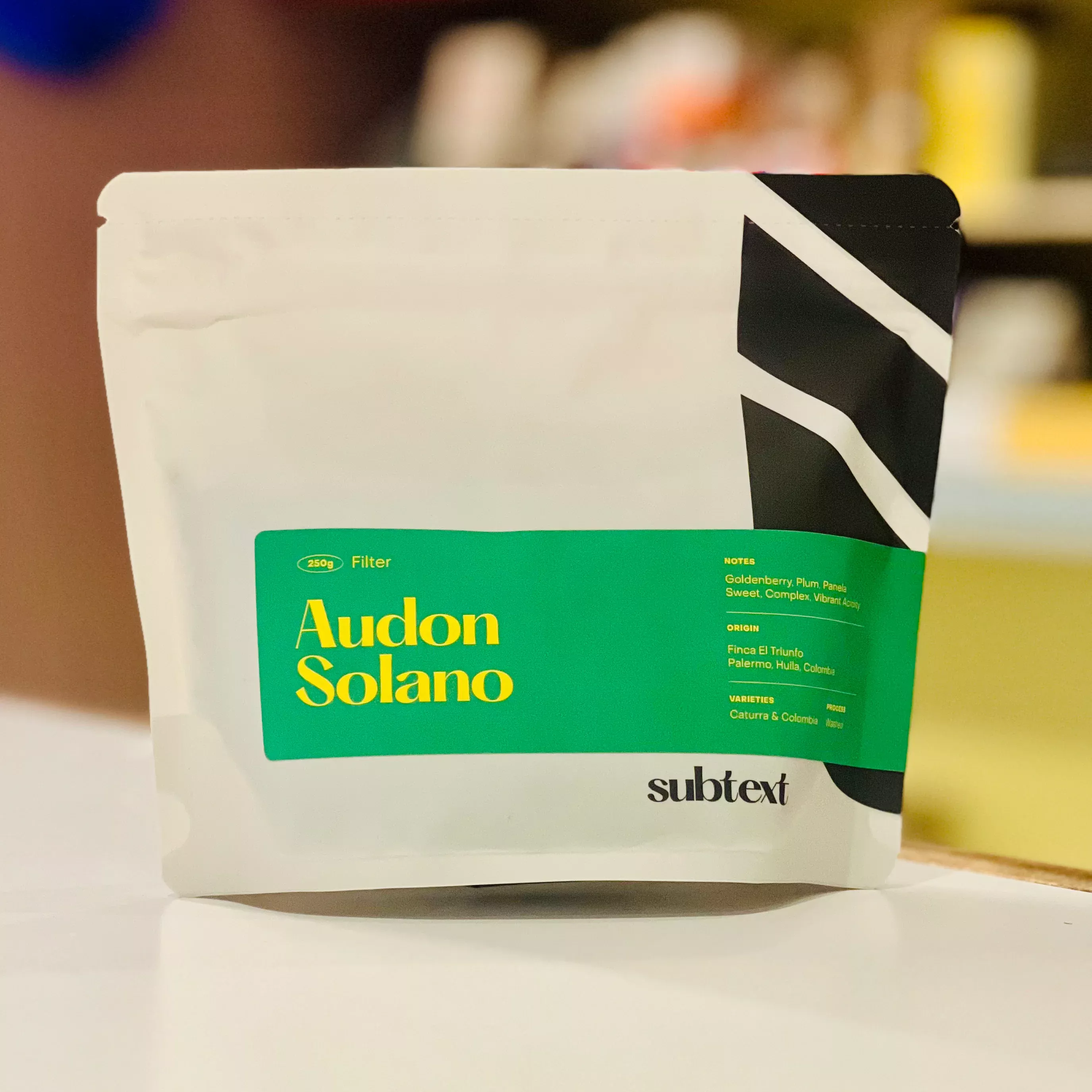 Audon Solano Whole Bean Coffee