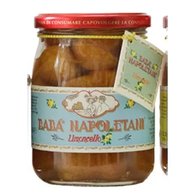 Baba Napoletani Al Limocello, 17.64 oz | 500g Jar