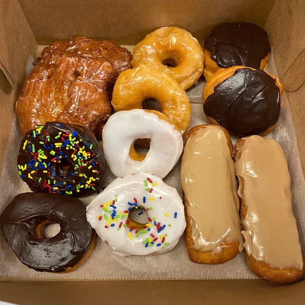 "Baker's Selection Dozen Donut Box" Take Home Package