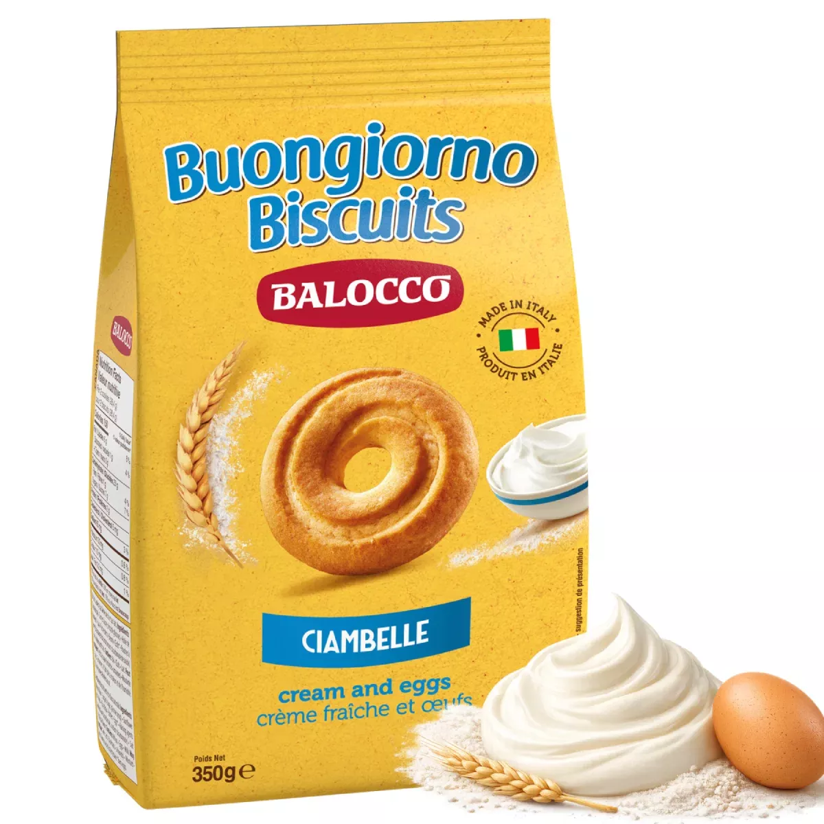 Balocco Ciambelle Ring Cookies 12.3 oz (350g)