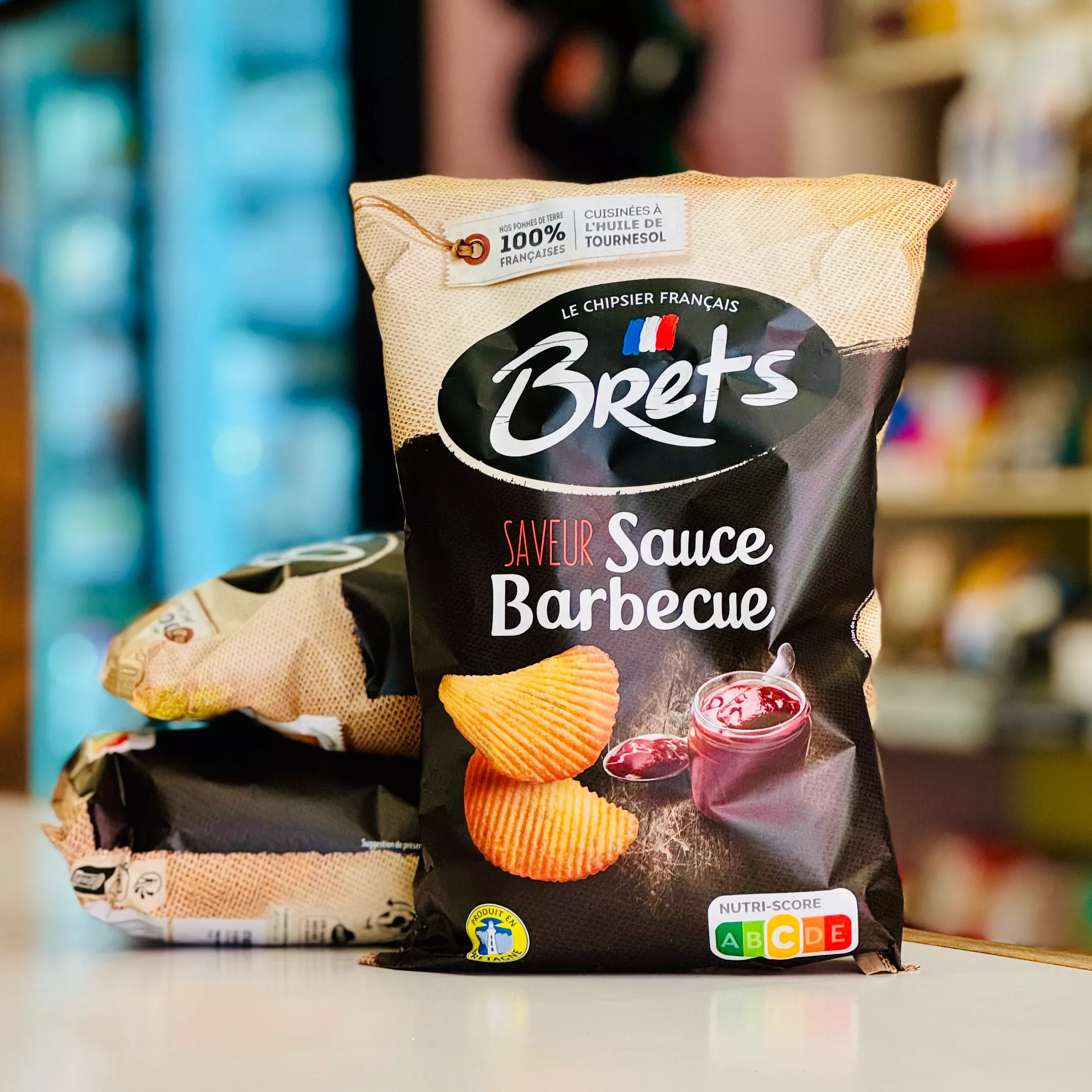 Barbecue Sauce Flavoured Potato Chips