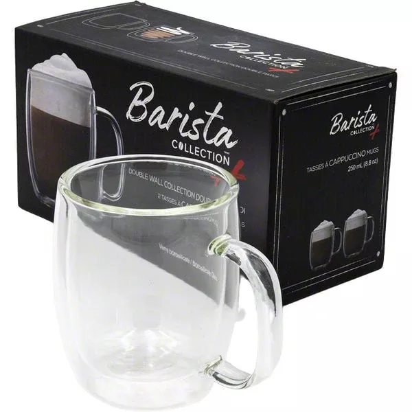 Barista Collection Double Paroi 250ml - Ensemble de 2