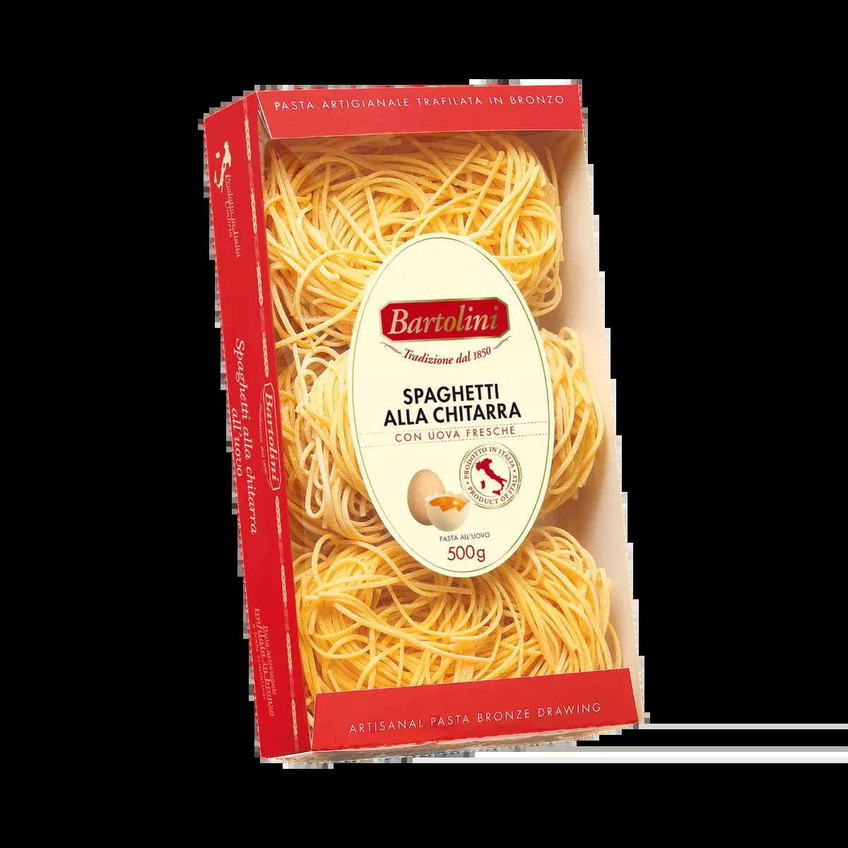 Bartolini Spaghetti Alla Chitarra Egg Pasta, 17.6 oz | 500g