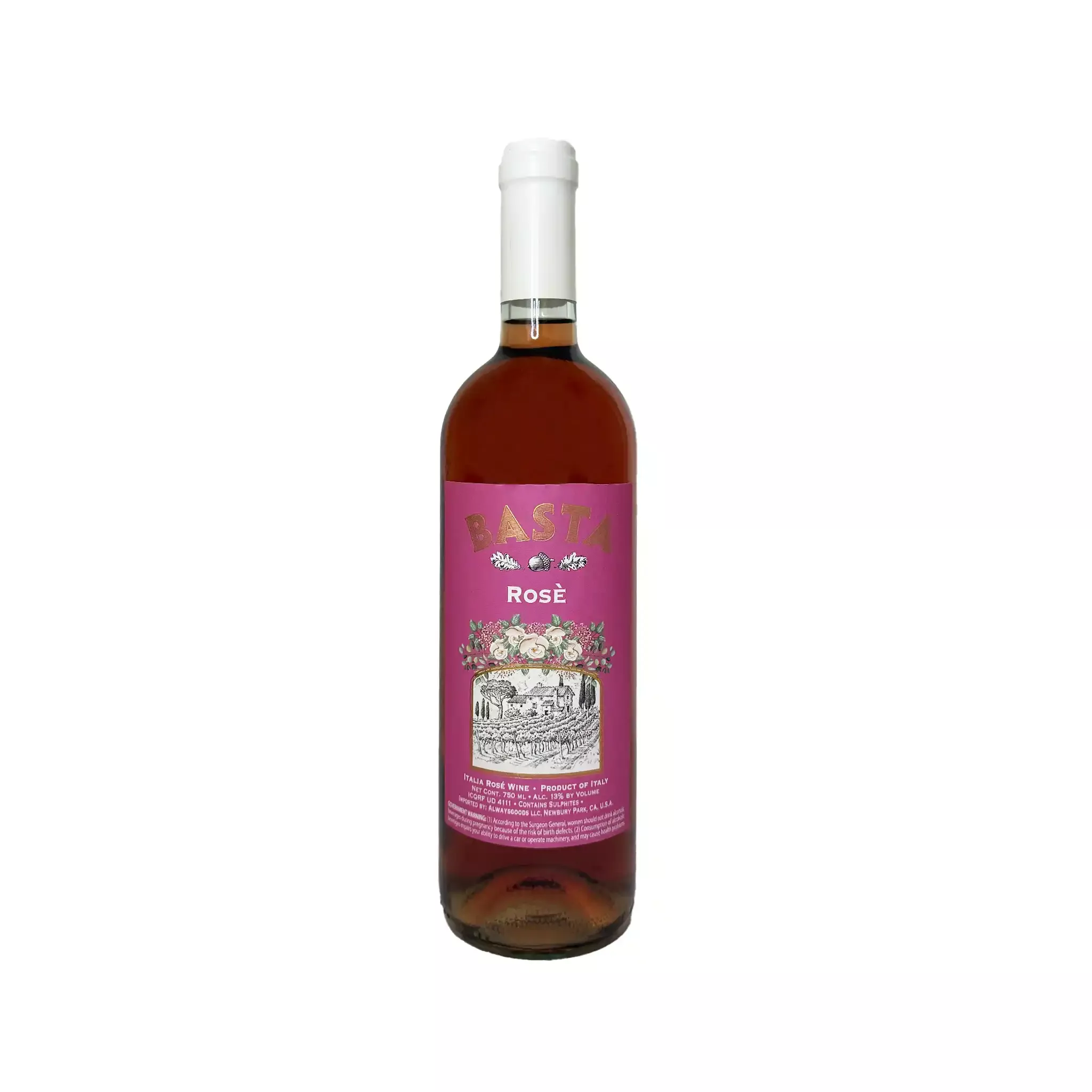 BASTA ROSE 750ml