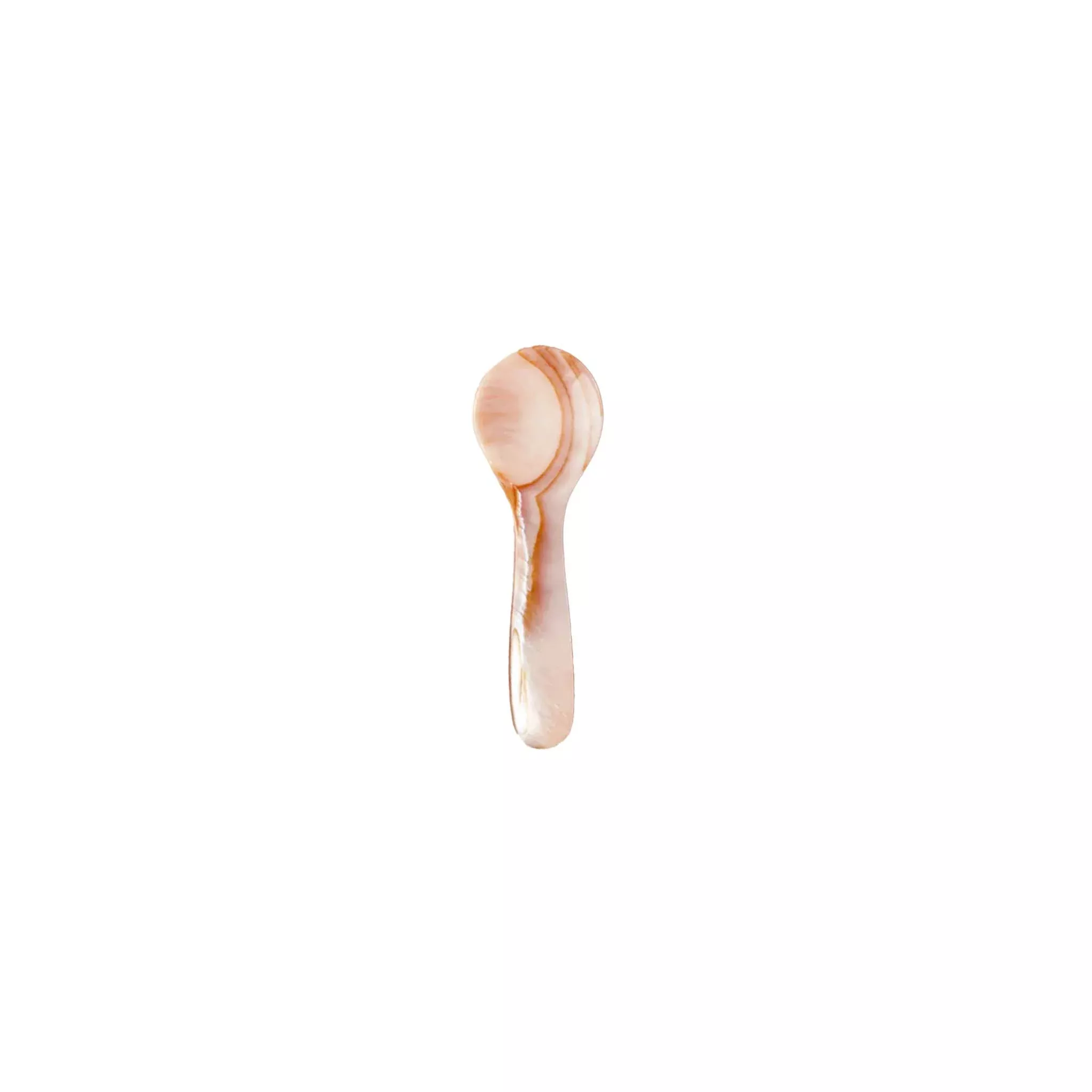 BE HOME SMALL BROWN & PINK SEA SHELL SPOON