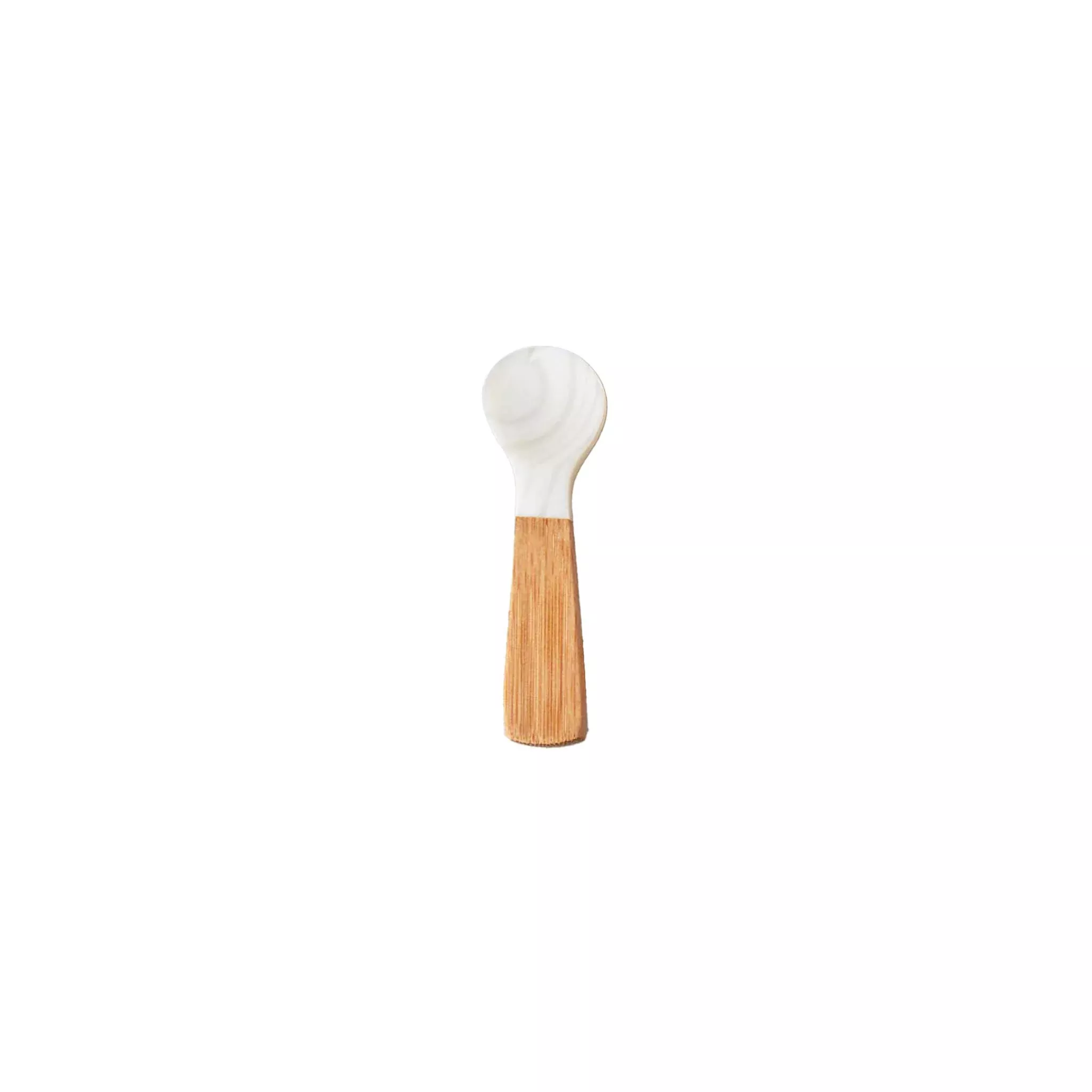 BE HOME SMALL SEASHELL & BAMBOO SPOON