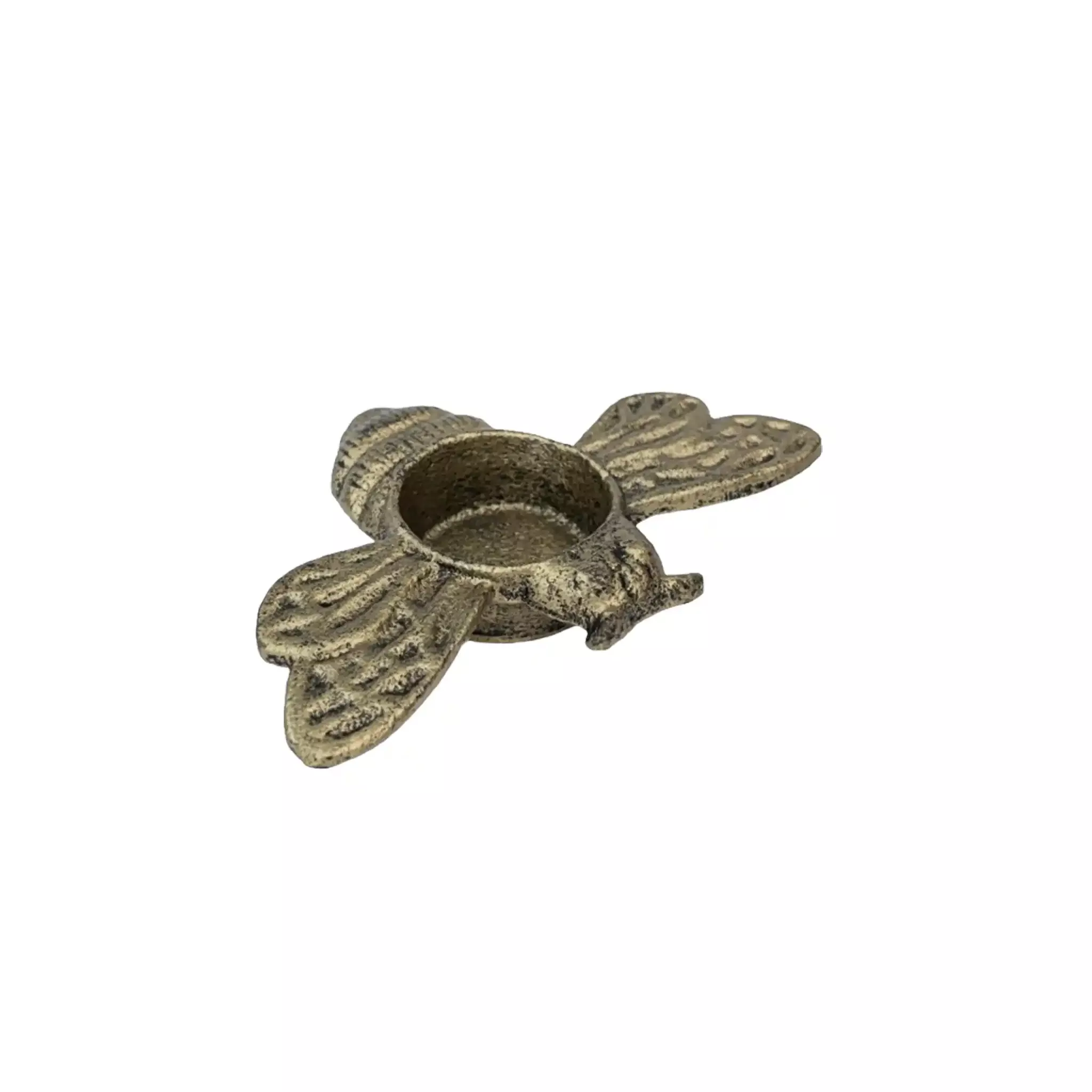 BEE TEALIGHT HOLDER CAST IRON