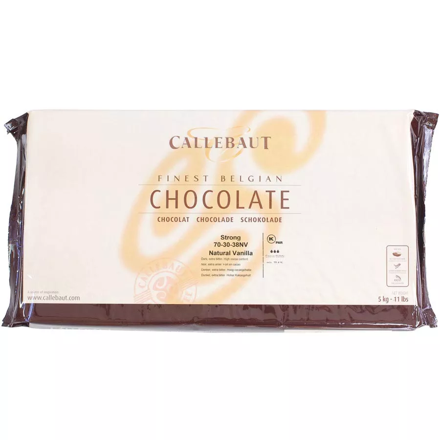 Belgian Dark Chocolate Baking Block - 70.5%