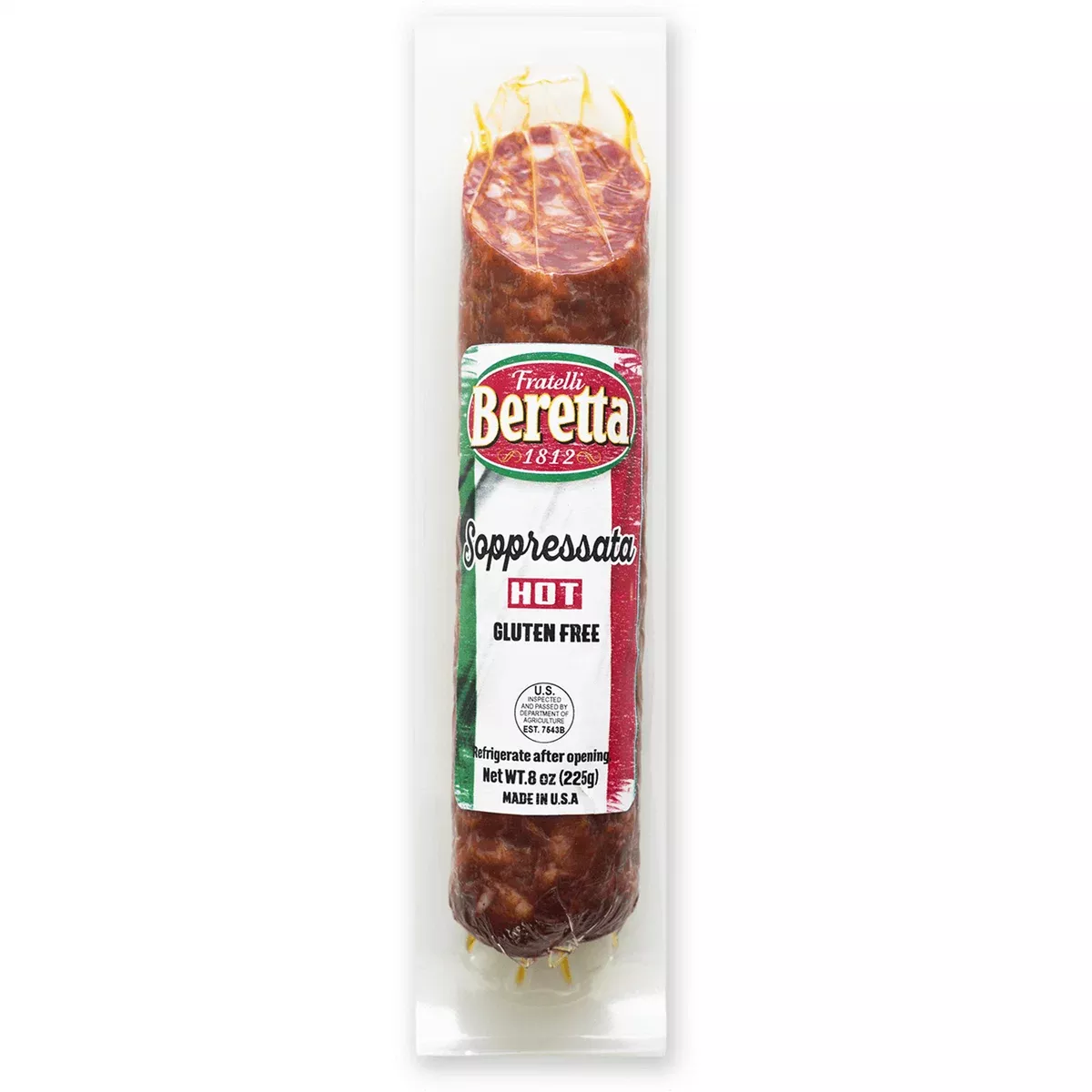 Beretta Sopressata Hot, 8 oz | 227g