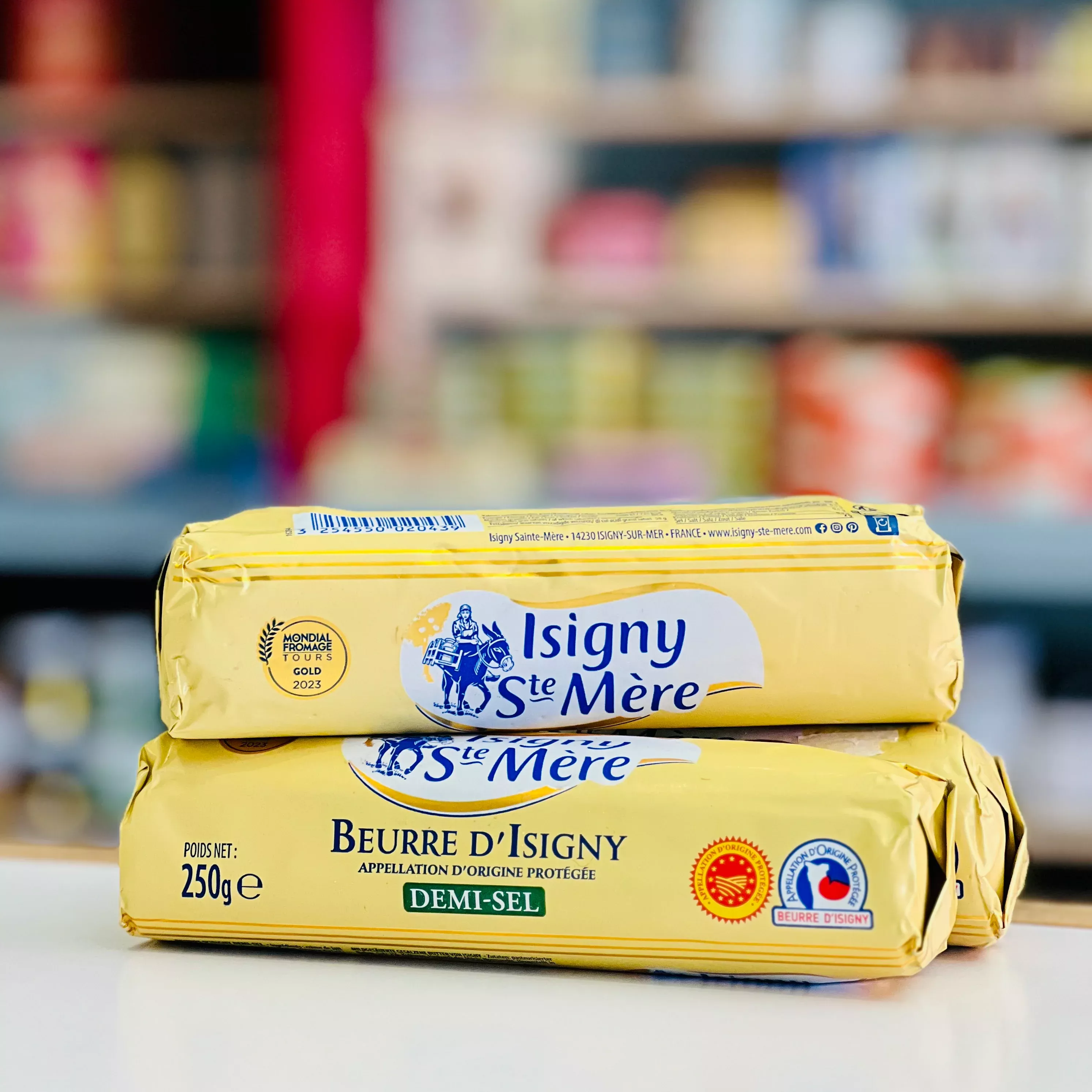 Beurre d'Isigny AOP Demi-Sel Rolls