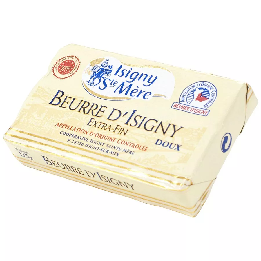 Beurre d'Isigny Butter Extra-Fin, Unsalted
