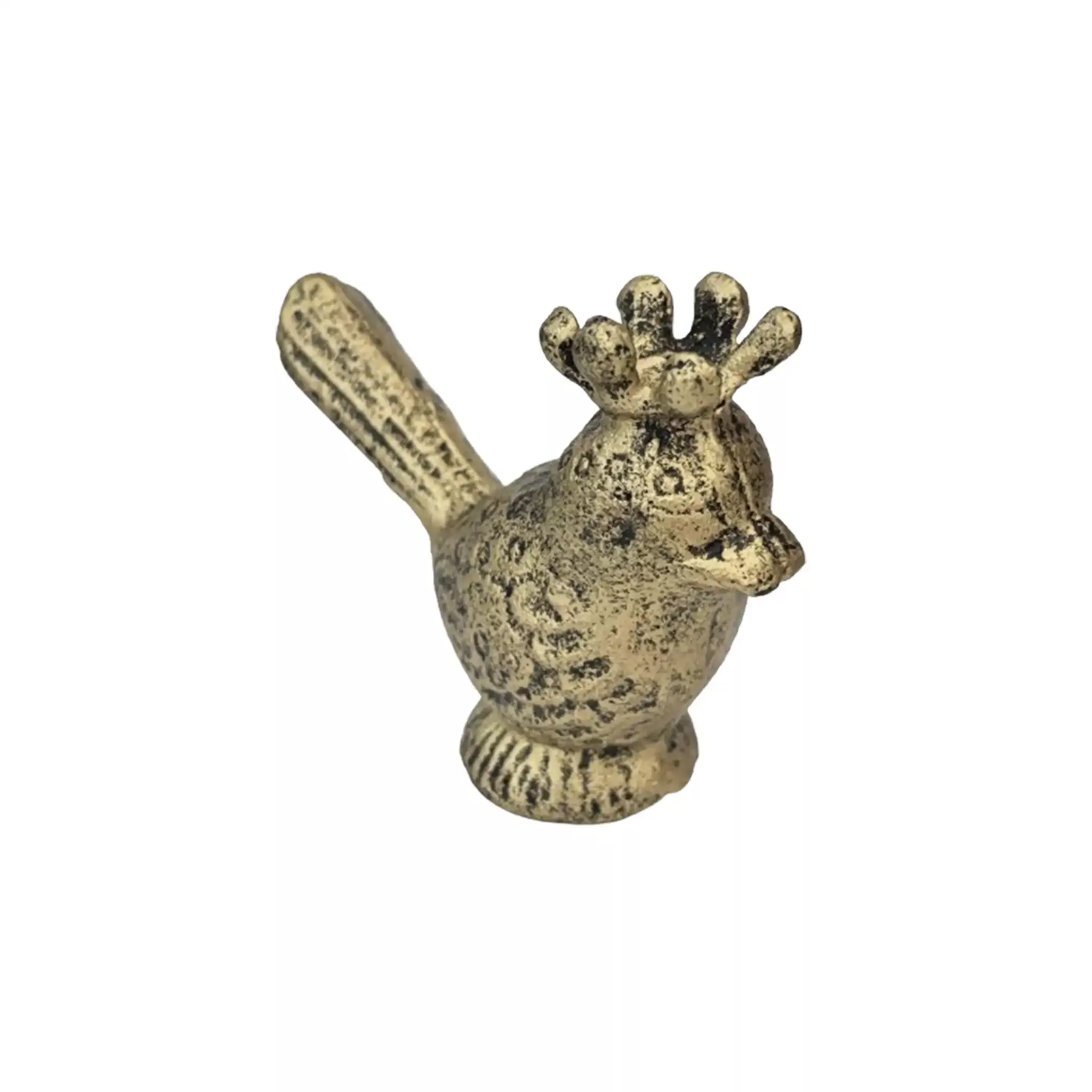 BIRD WITH CROWN CAST IRON