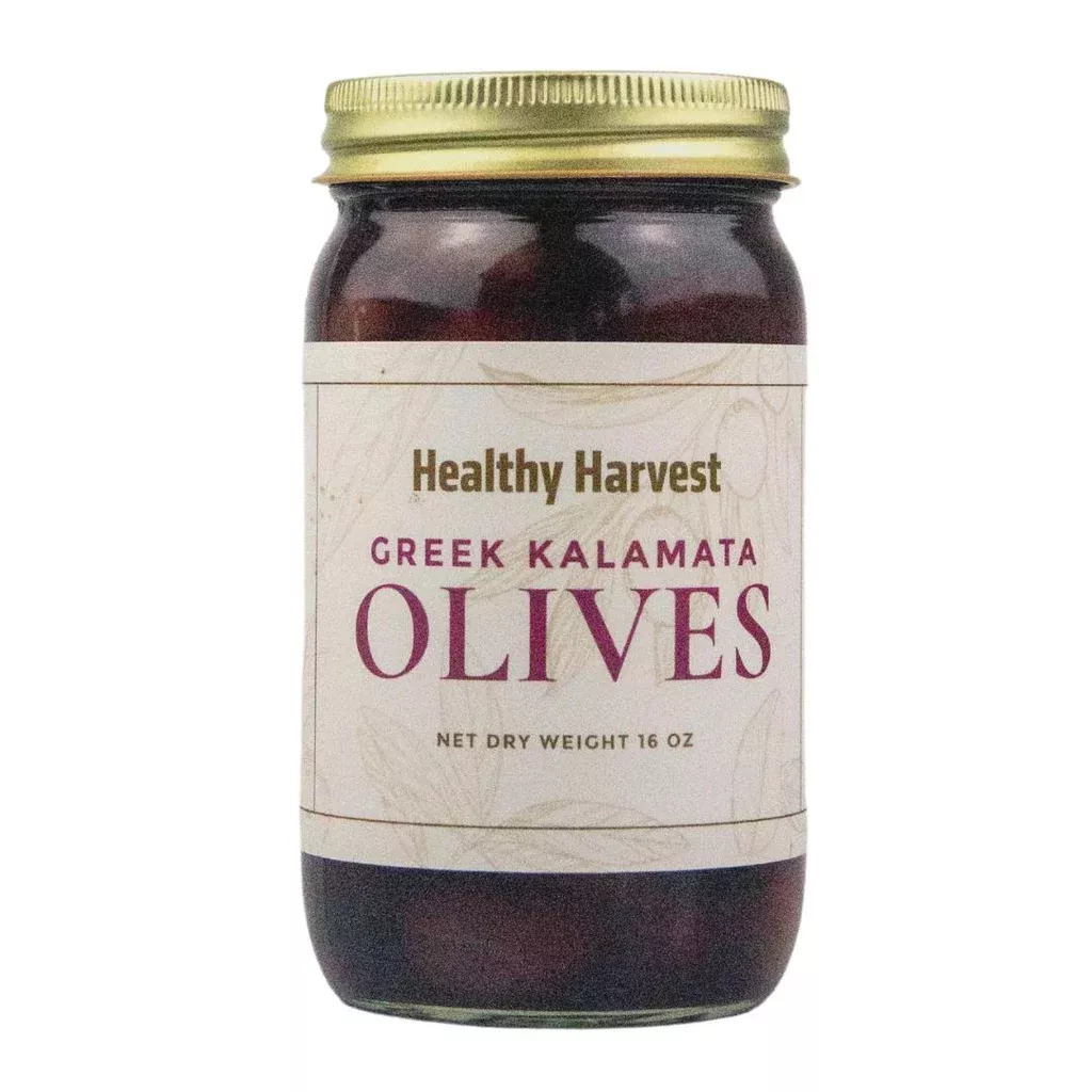 Black Kalamata Olives (Kalamon Variety)