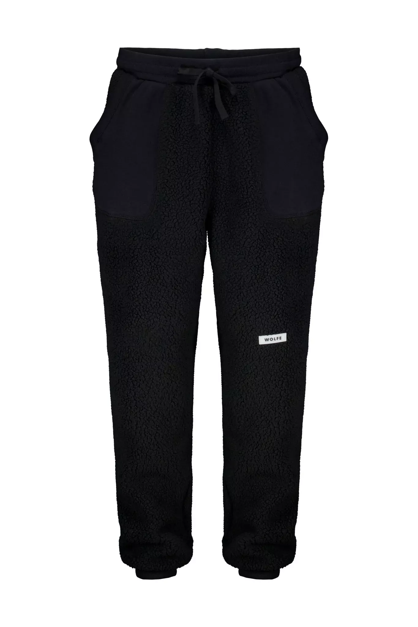 Black Kitimat Shearling Jogger