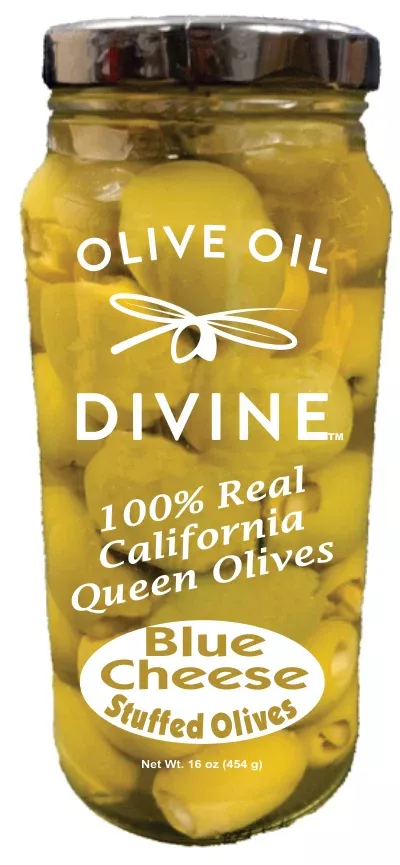Blue Cheese Stuffed Queen Olives