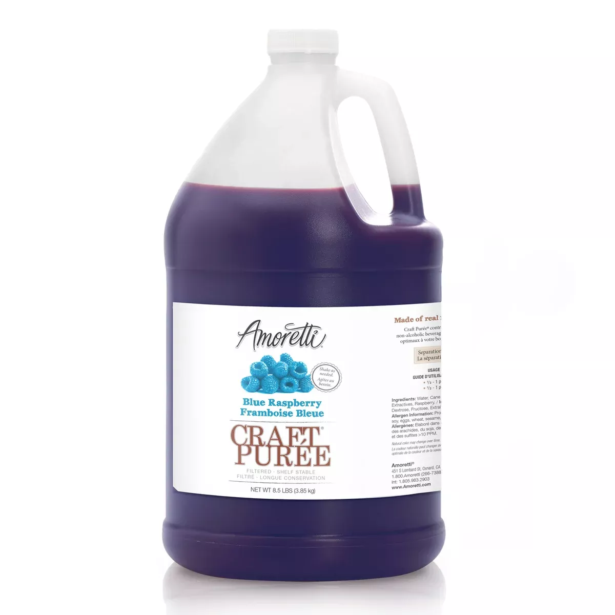 Blue Raspberry Craft Puree