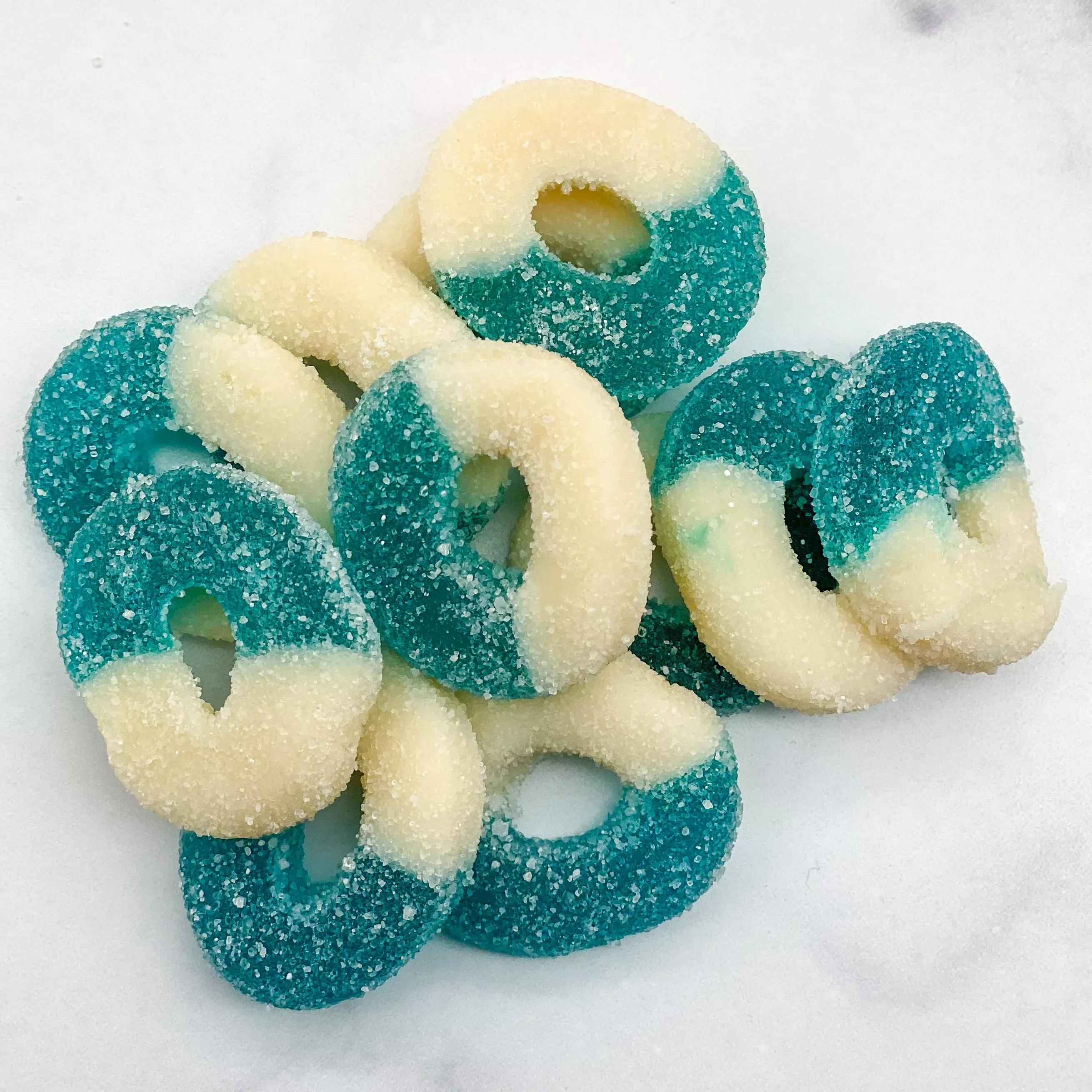 Blue Raspberry Gummi Rings