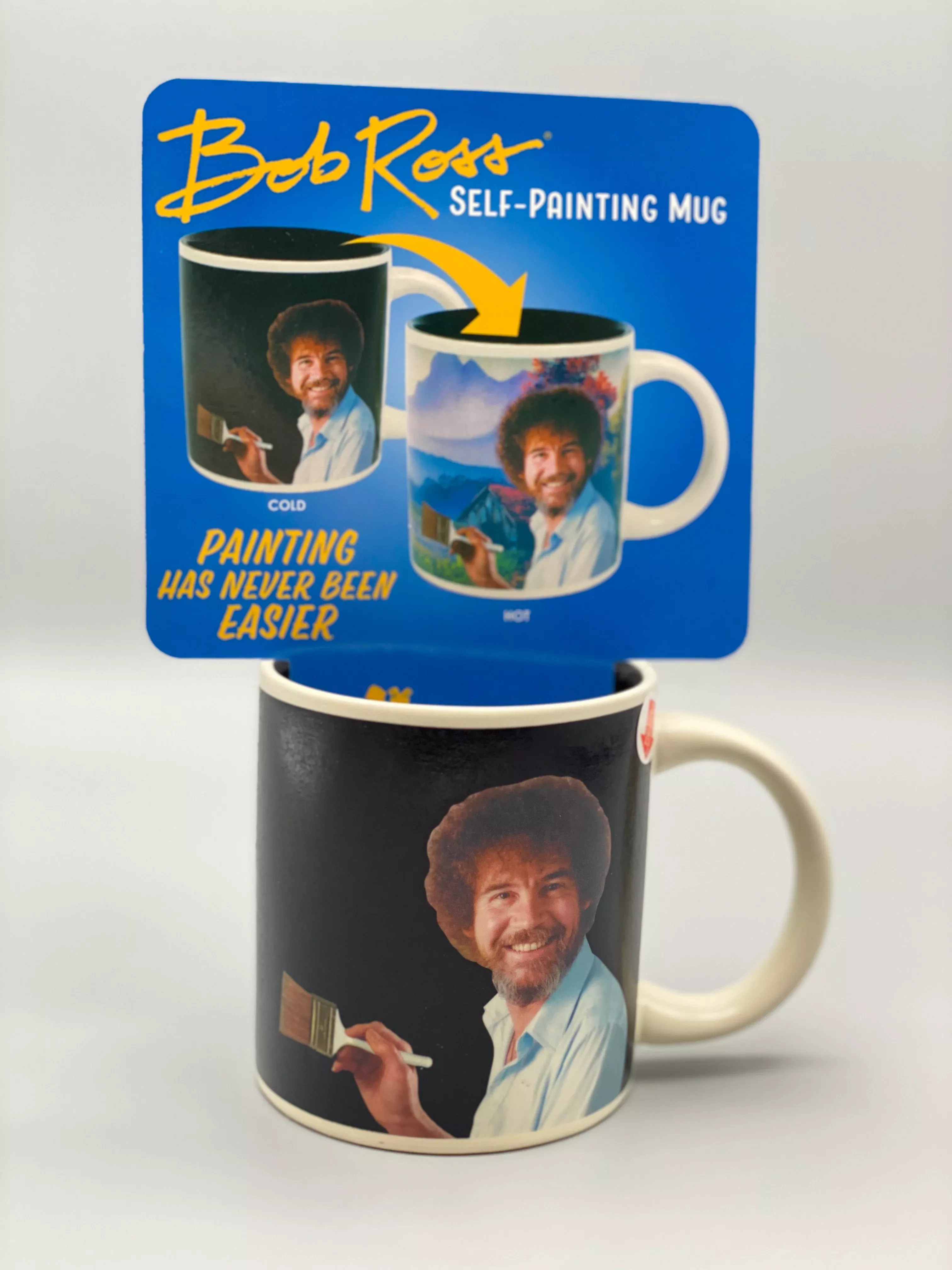 Bob Ross Self Painting Mug
