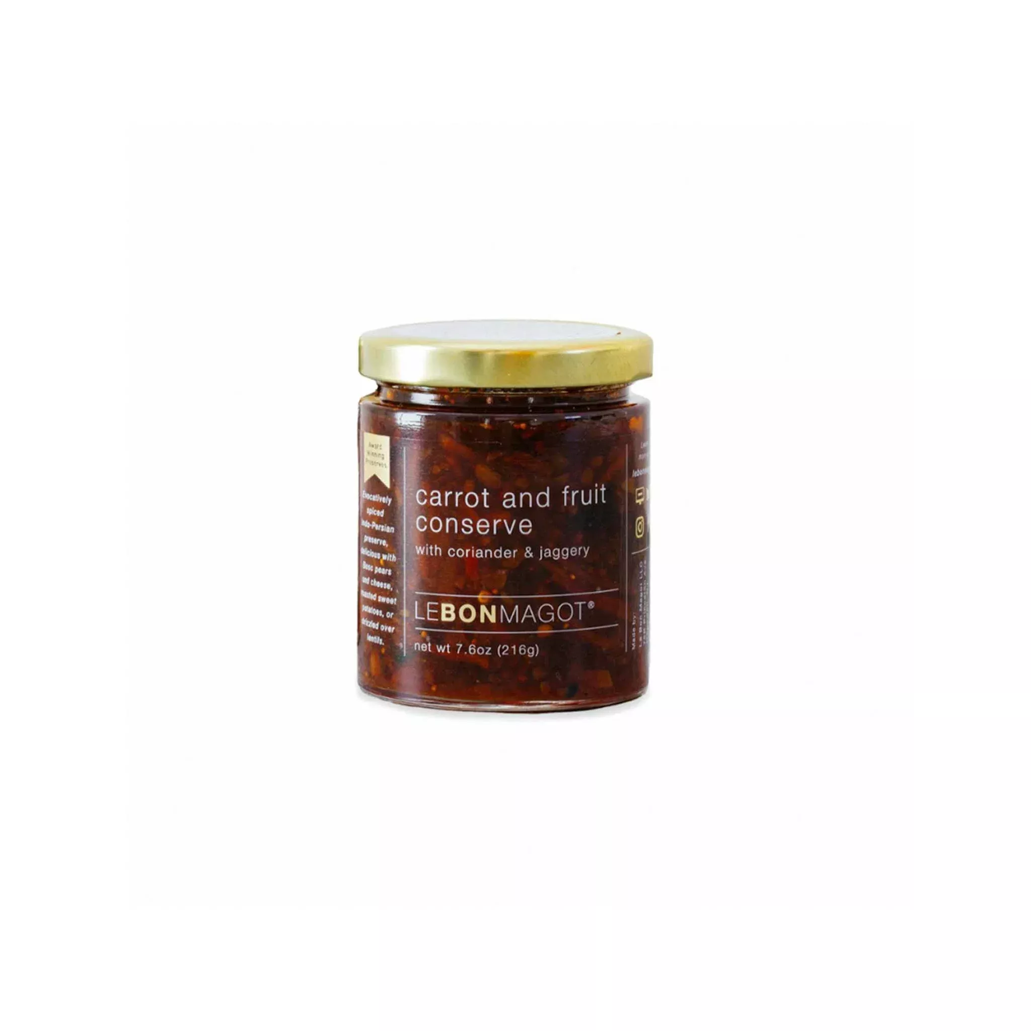 BON MAGOT CARROT & FRUIT CONSERVE 2.8oz