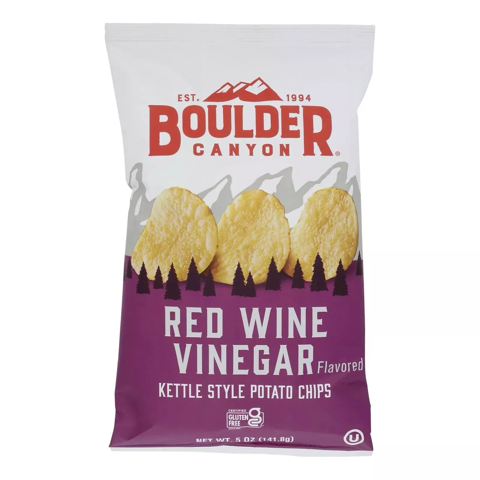 Boulder Canyon Red Wine Vinegar Potato Chips 5oz