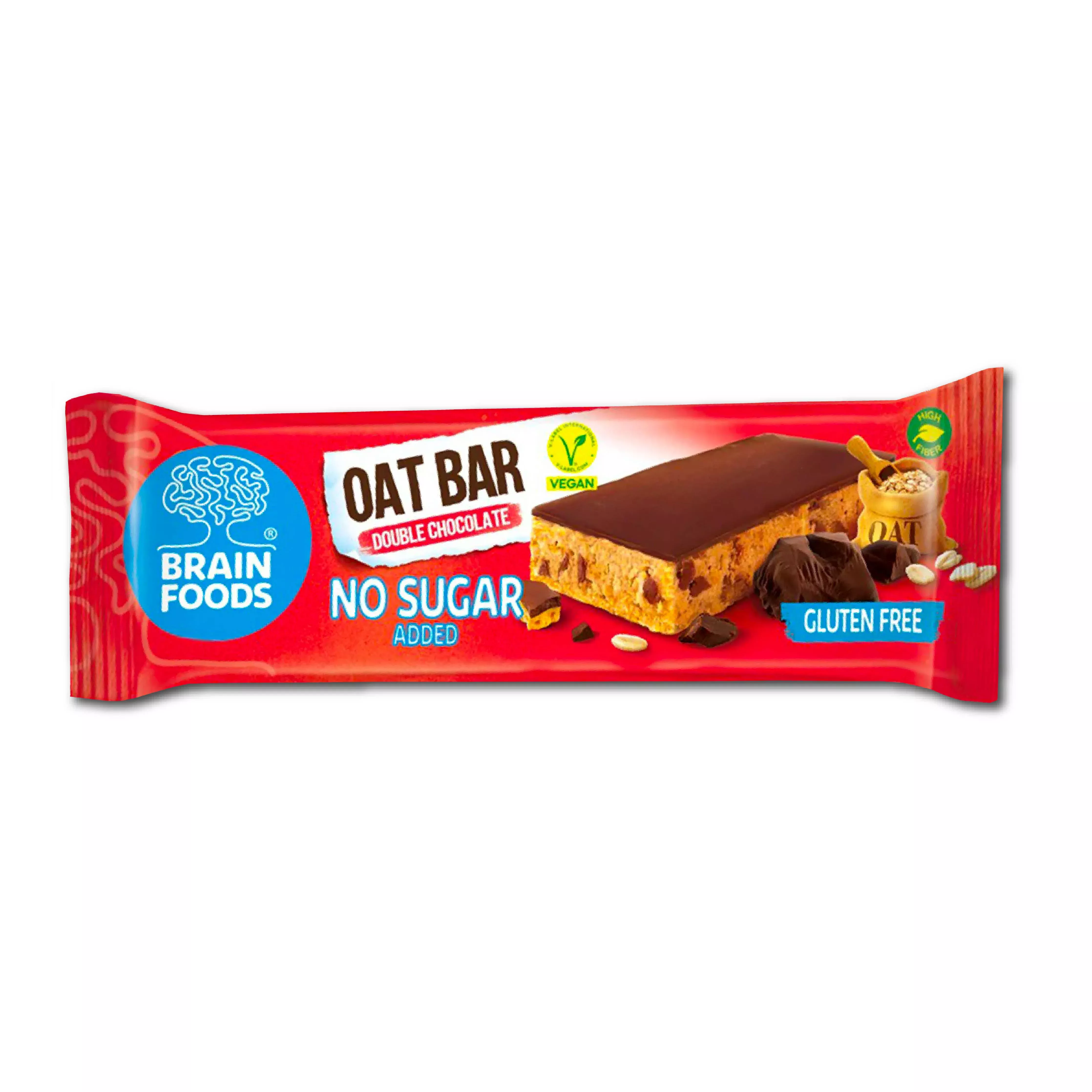 BRAIN FOODS - Oat Bars (Double Chocolate)