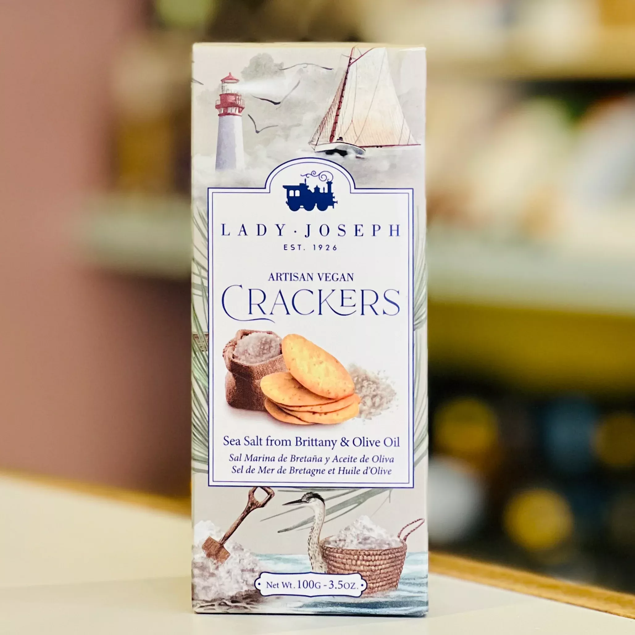 Brittany Sea Salt & Olive Oil Crackers