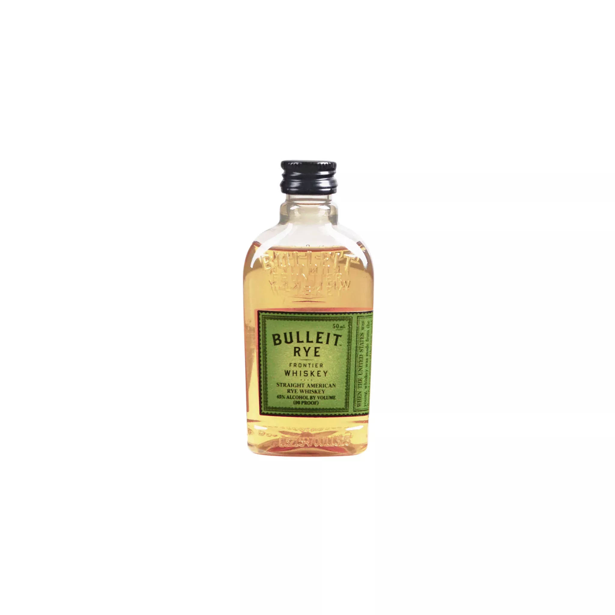 BULLEIT RYE FRONTIER WHISKEY MINIATURE 50ml