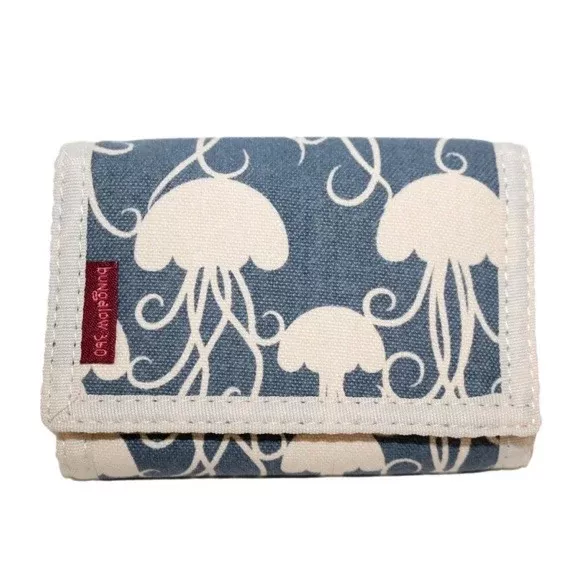 Bungalow360 Tri-Fold Wallet "Jellyfish"