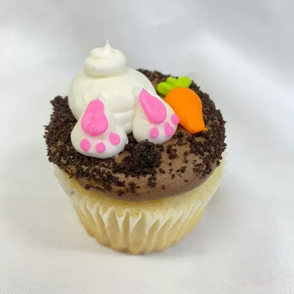 Bunny Tail Cupcakes