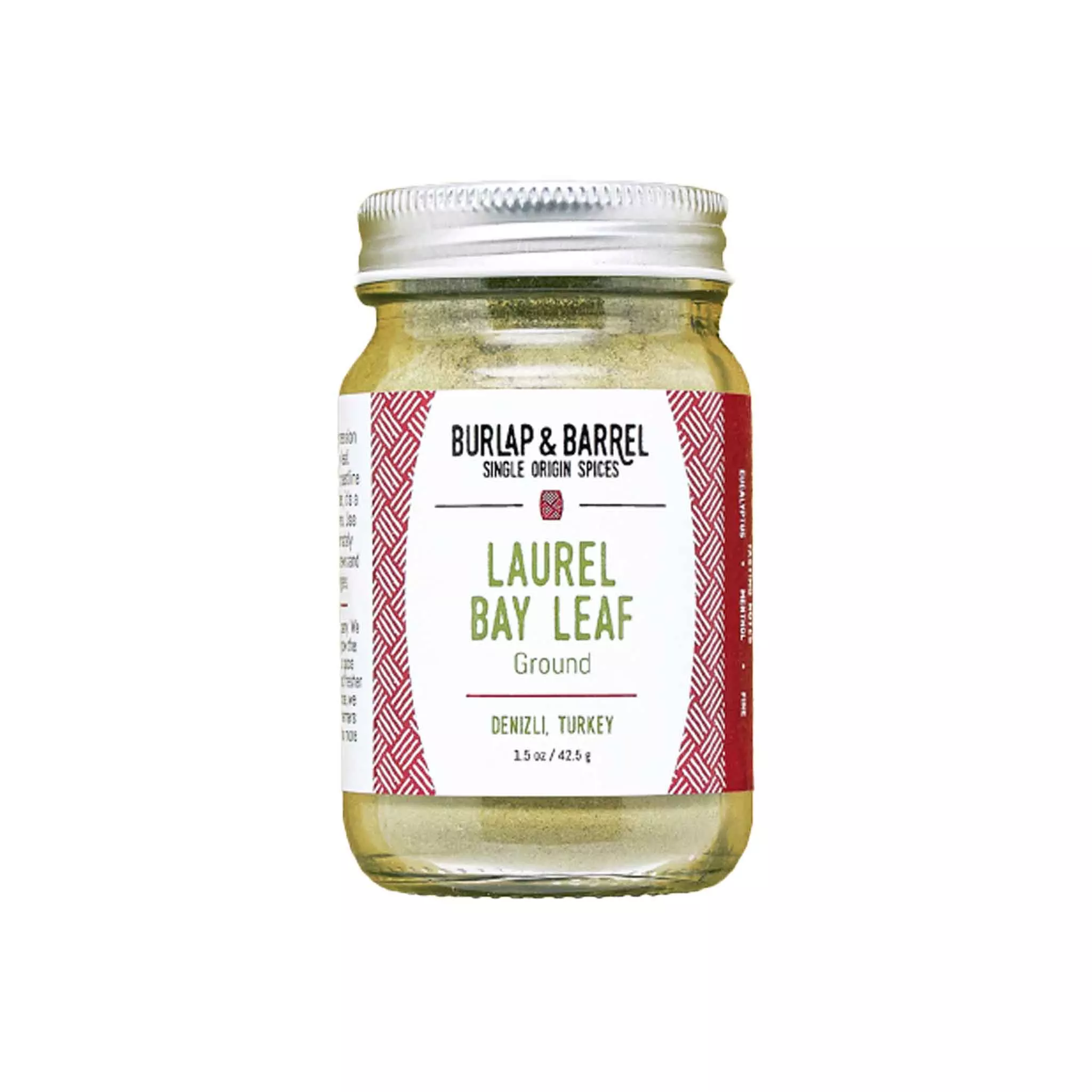 BURLAP & BARREL GROUND LAUREL BAY LEAF 1.5oz