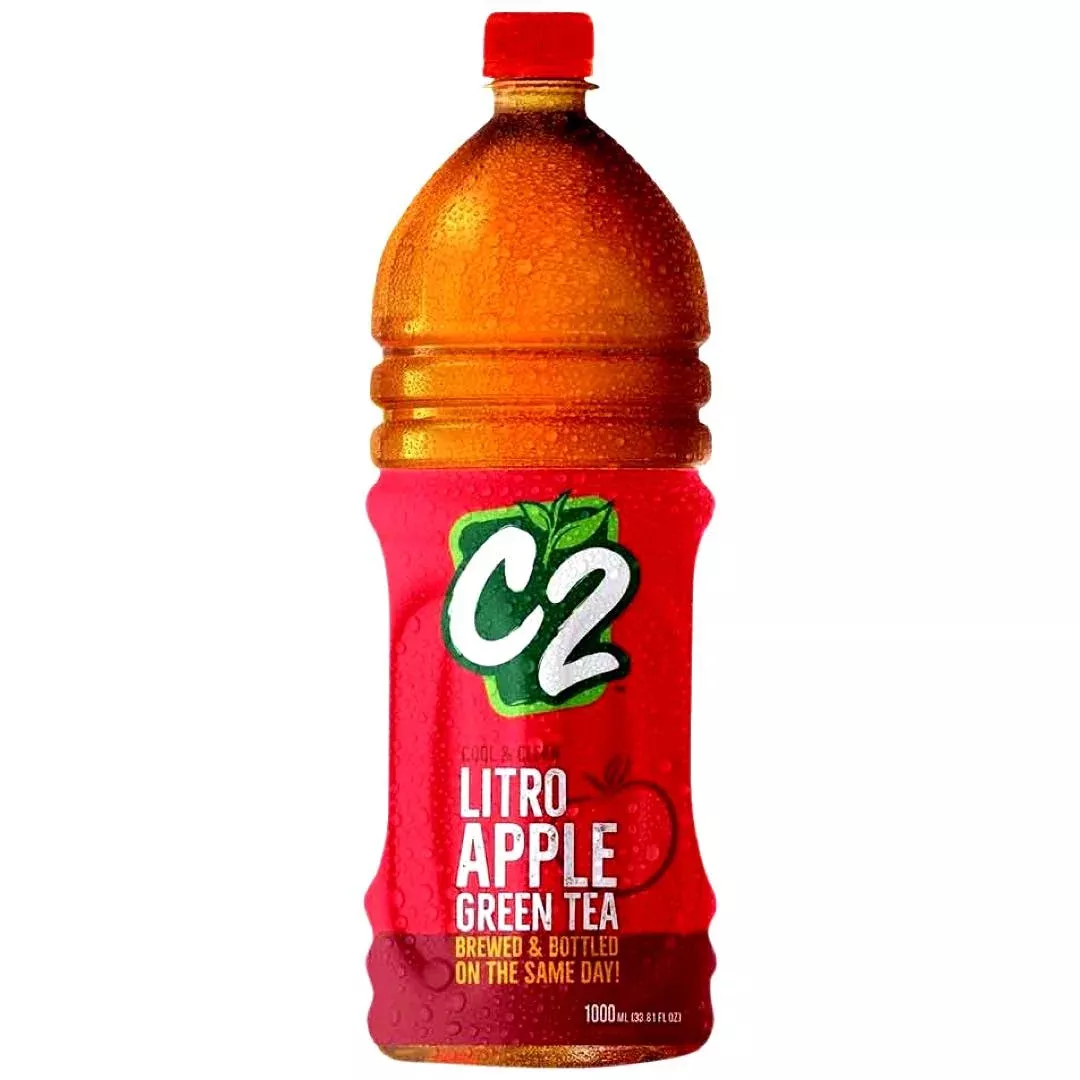 C2 - Cool & Clean - Apple Green Tea - 1000 ML