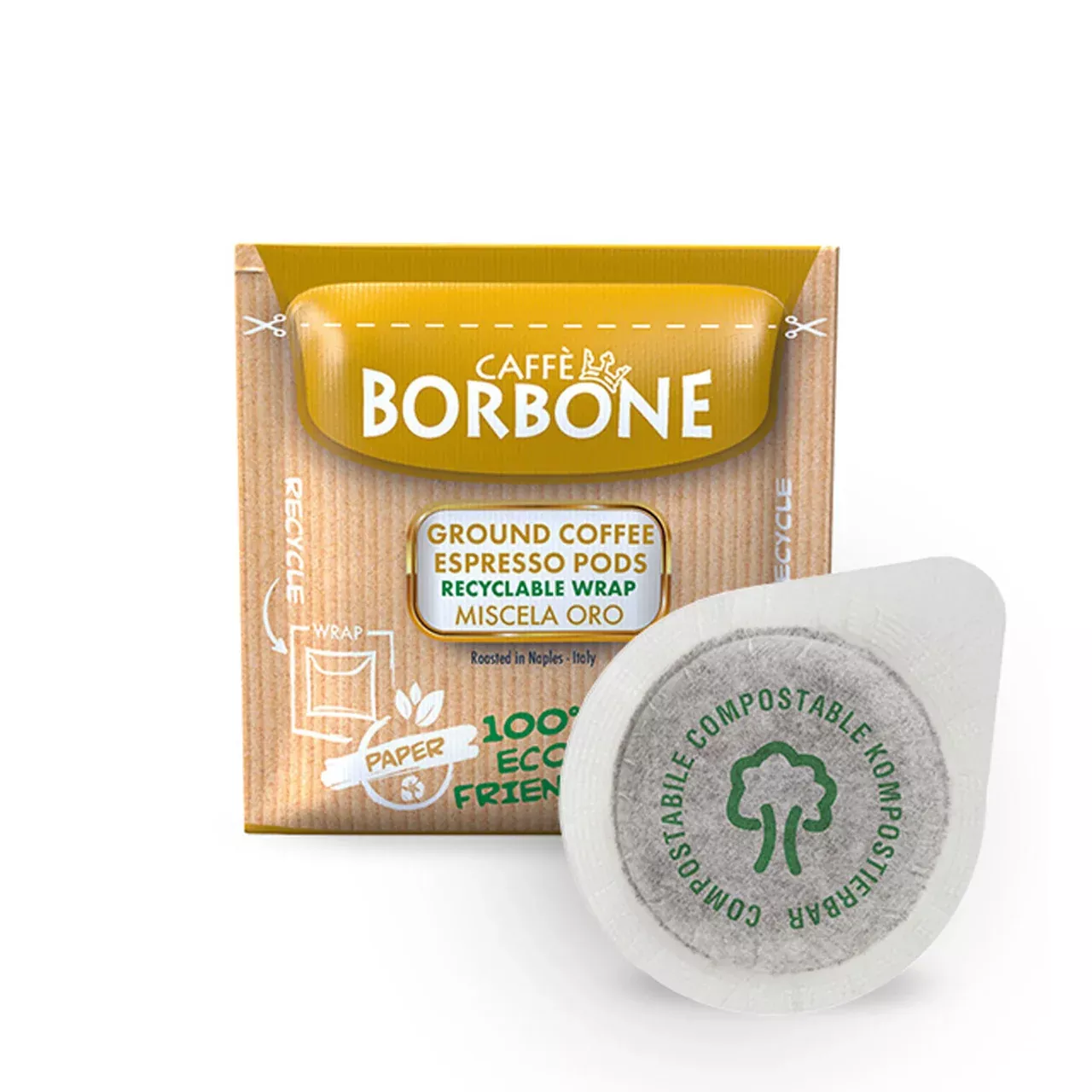 Caffe Borbone - Gold - E.S.E. Paper Pods - 150ct