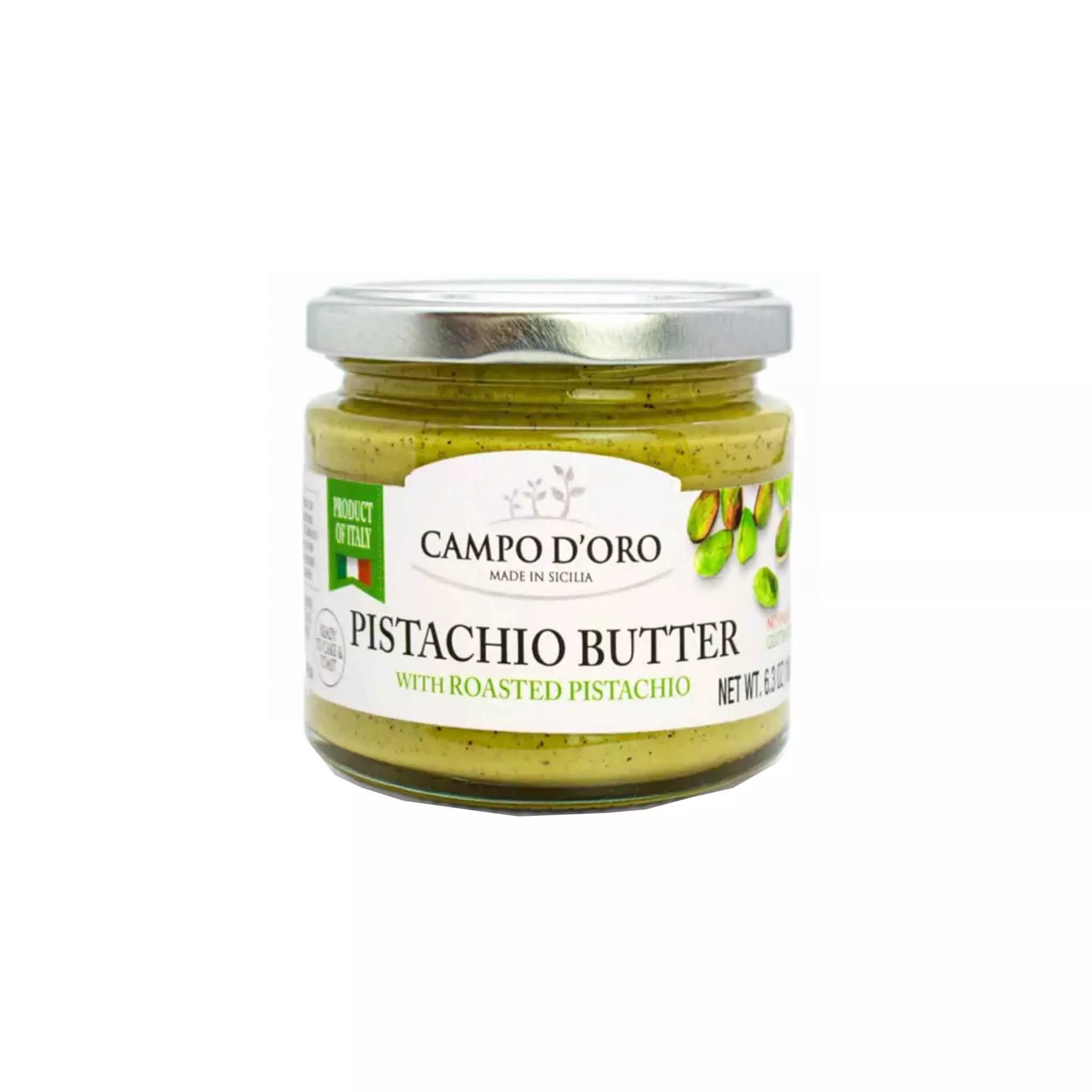 CAMPO D'ORO PISTACHIO NUT BUTTER 6.35oz
